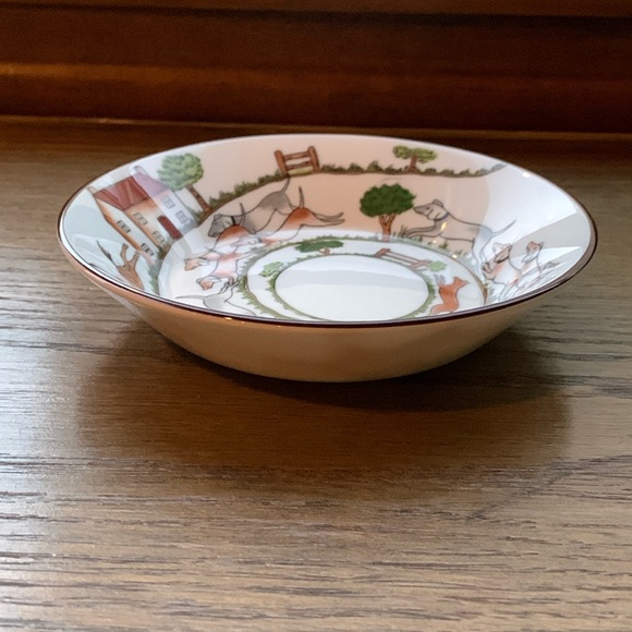 Coalport Hunting Scene small Saucer Plate #7 - Vintage - Fine Bone China - Picture 6 of 9